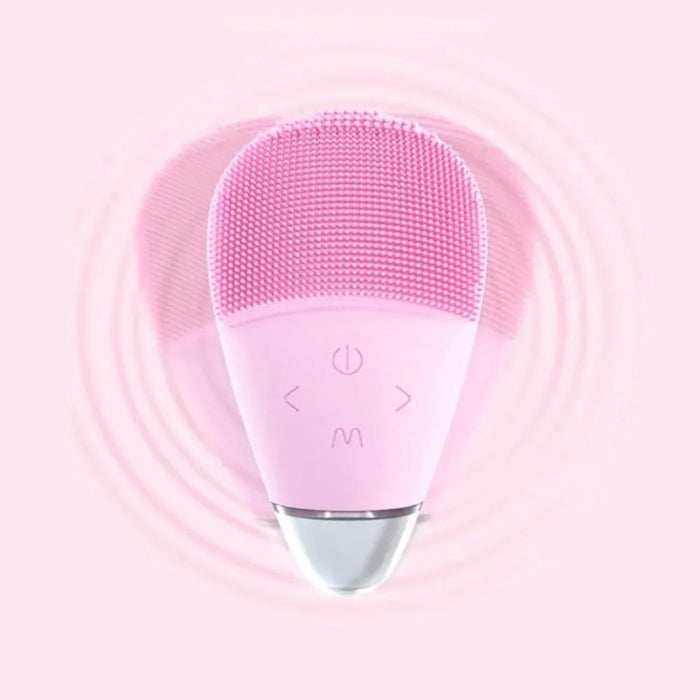 Electric facial cleansing brush 5 modes vibration massage