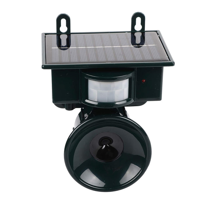 Repellente Ultrasuoni da Giardino con Pannello Solare