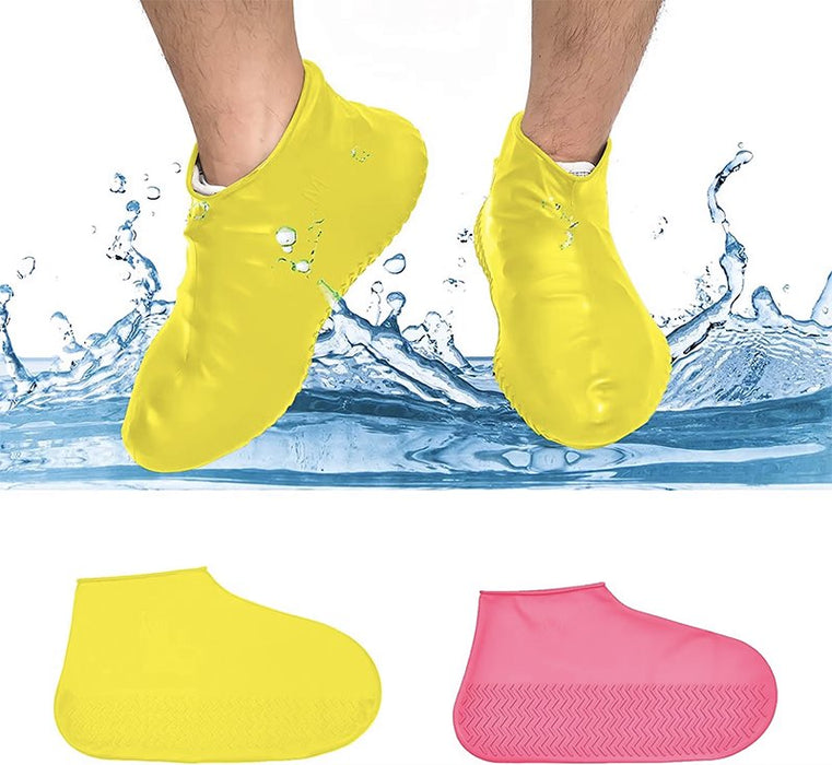 Protected Shoes – Silicone Non-Slip Shoe Covers 4-Piece Kit