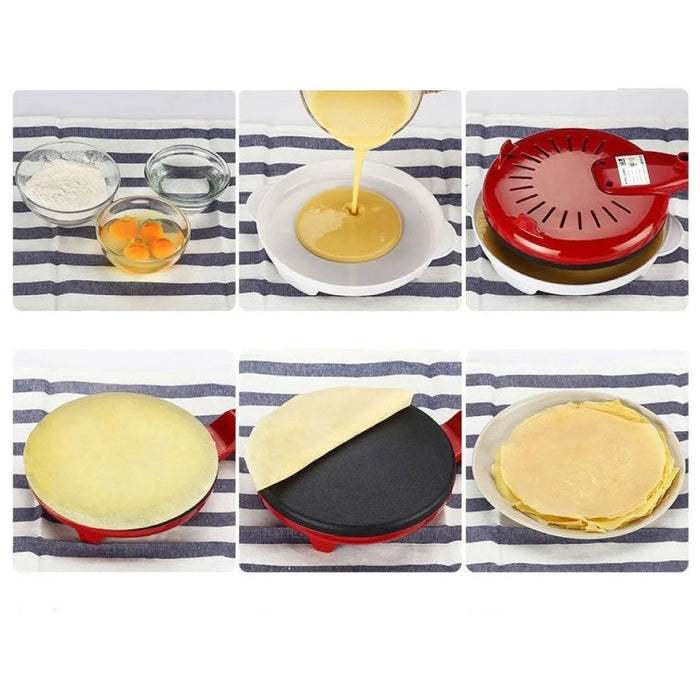 Happy Crepes multipurpose plate for crepes and piadinas