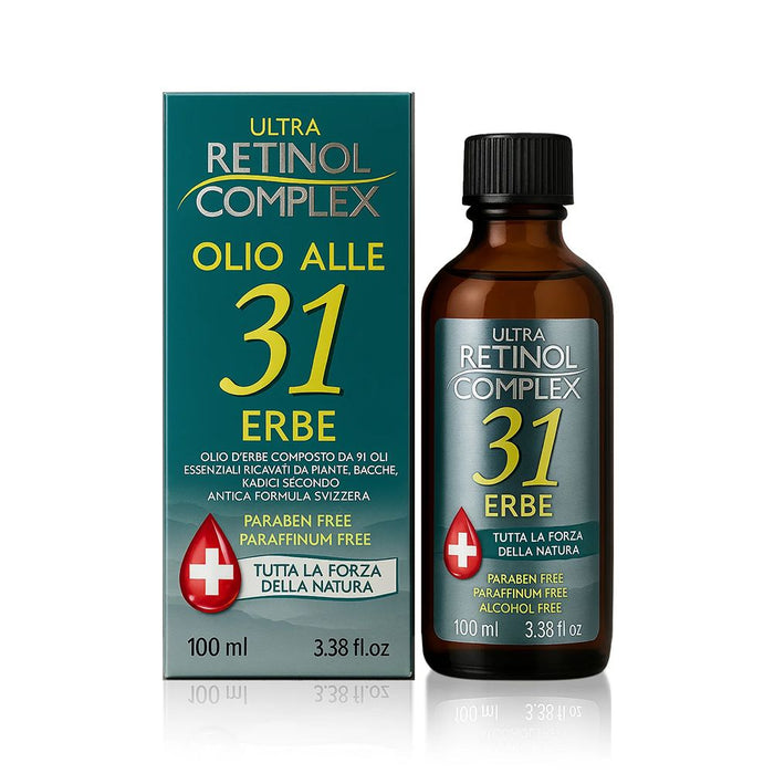 Retinol Complex Olio Naturale Multiuso 31 Erbe 100ml
