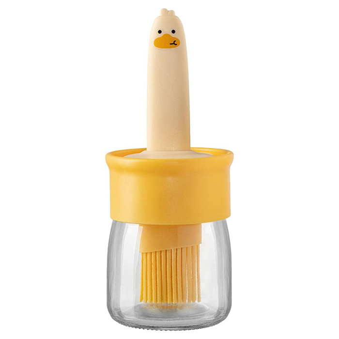 Glass Oil Dispenser with Brush