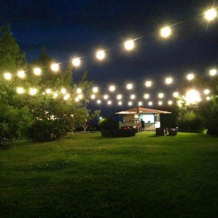 Outdoor Light Chain Without Bulbs