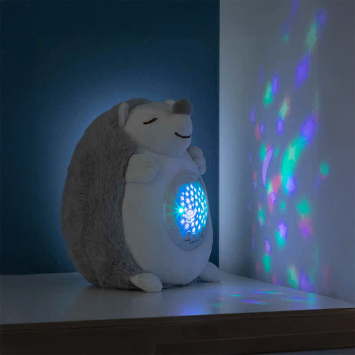 Soft Plush Hedgehog with Calming Projection for Kids