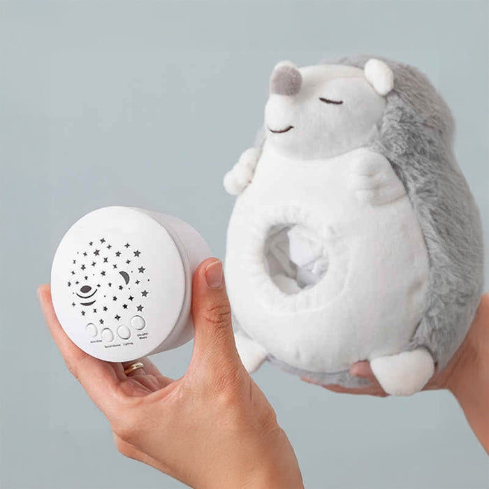 Soft Plush Hedgehog with Calming Projection for Kids