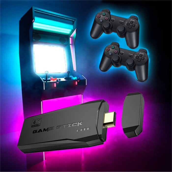 Game Stick Retro Console 10,000 Games USB with 2 Joysticks