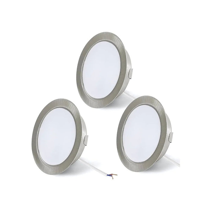 LED Recessed Furniture Spotlights 230V 3W