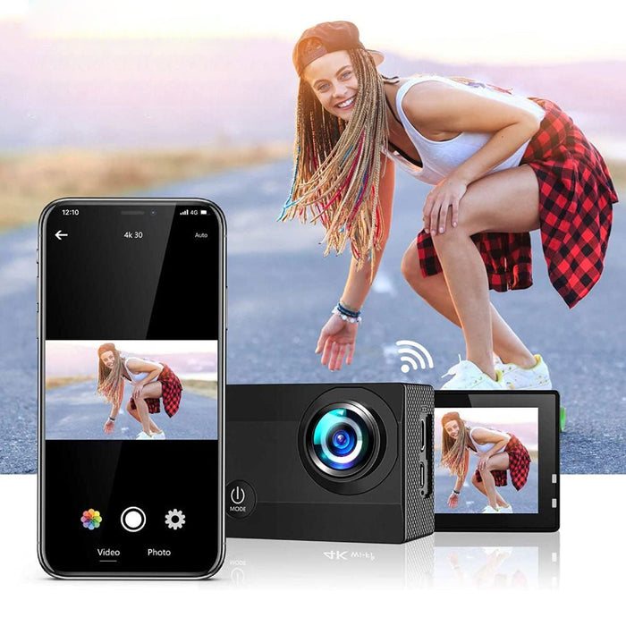 Sport Cam HD with built-in screen 