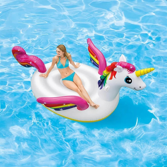 Floating Unicorn, Giant Island for Pool and Beach