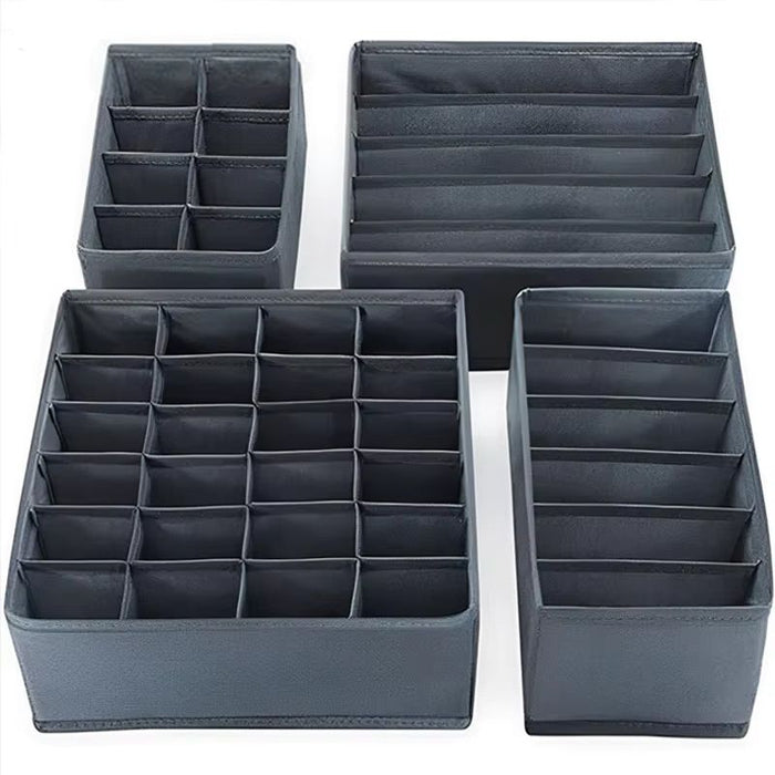 Socks &amp; Undergarment Organizer Box, Space Saving Box for Underwear and Accessories