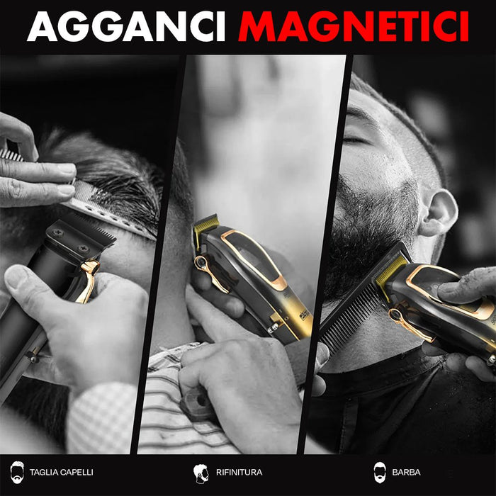 Trimmer Magnetico DSP - Tagliacapelli Professionale Ricaricabile