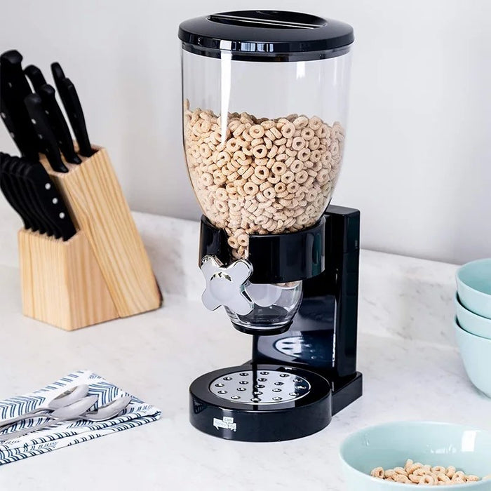 Cereal Dispenser with Clear Plastic Container