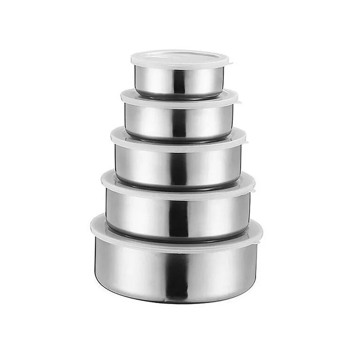 Fresh Box Set 5 Stainless Steel Containers