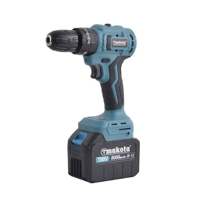 Cordless Drill Driver with Dual Lithium Battery