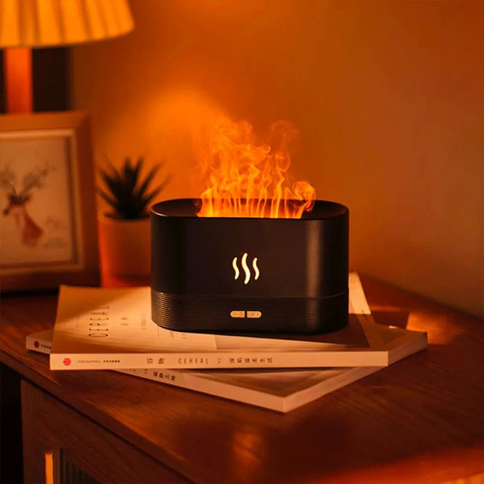 Aroma Flame Light Diffuser with Flame Effect