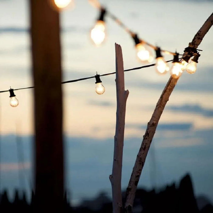 Outdoor Light Chain Without Bulbs