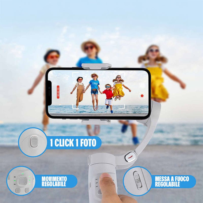 SmartTrack 360, Stabilizzatore Gimbal Motorizzato per Smartphone