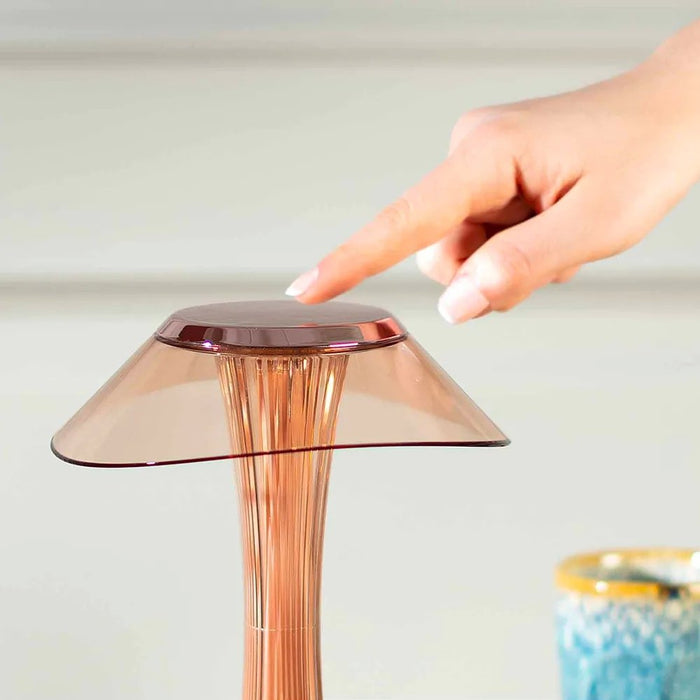 Space Lamp, modern copper table lamp