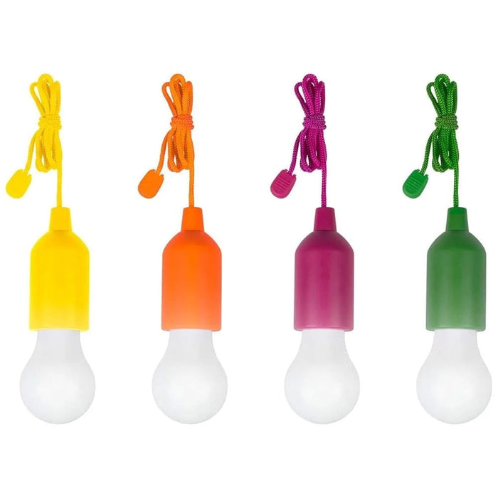 Light Bulbs with Colored Cable