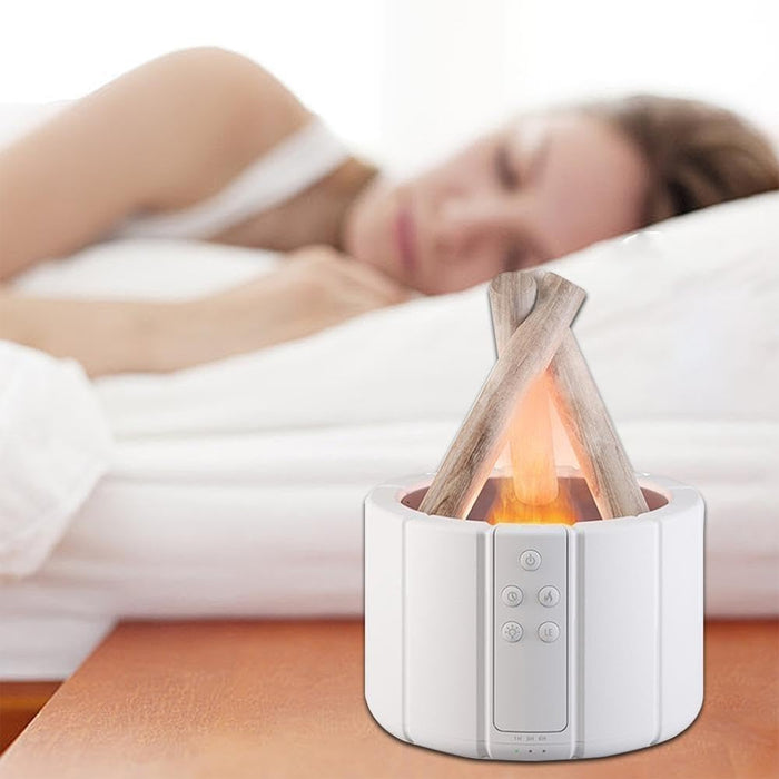 Flame Mist Aromatherapy Humidifier with Flame Simulation