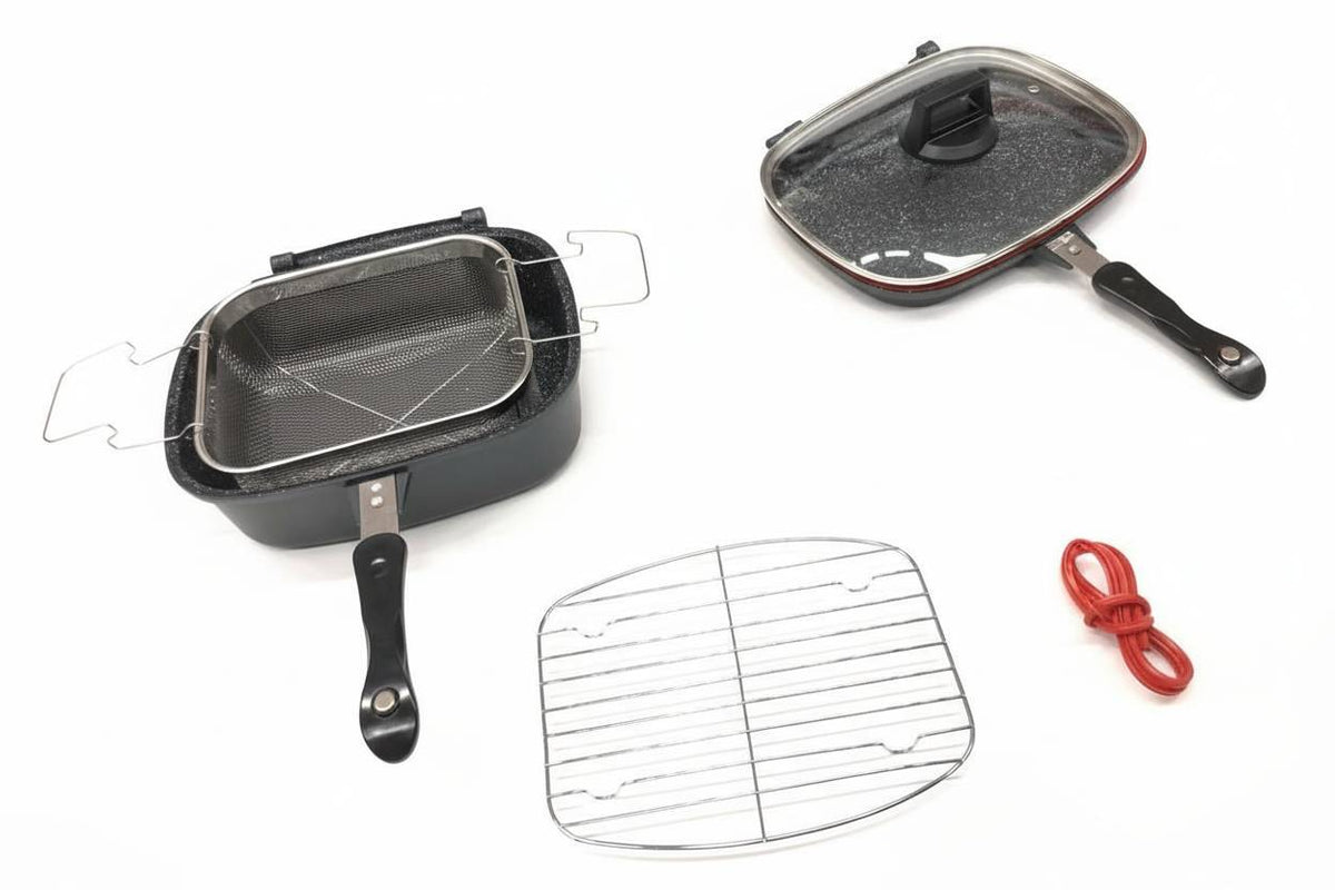 Set 5 Padelle Antiaderenti Induzione Con Coperchio Dosaroma - Foto 14