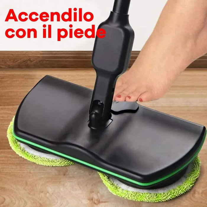 Fleuurs Power Mop, Cleans and polishes mop