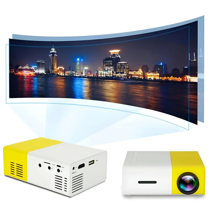 Mini LED Projector 1080P Ultra HD with Remote Control