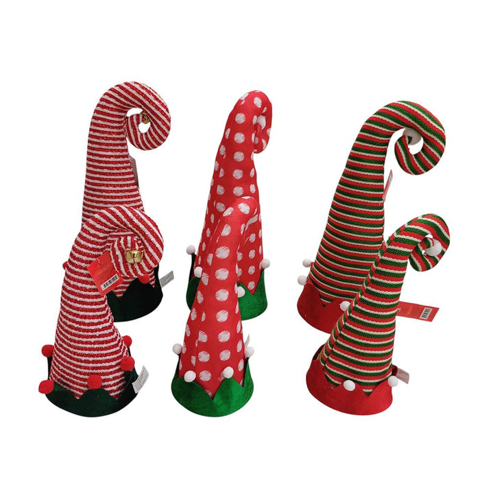 Cono Decorativo Arricciato in Tessuto