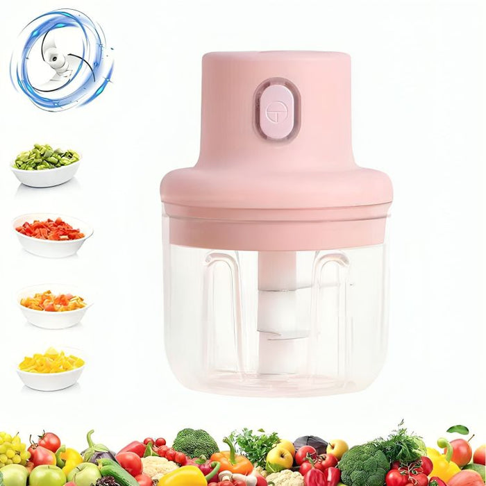 ChopEasy Mini, Cordless USB Chopper for Vegetables and Meat