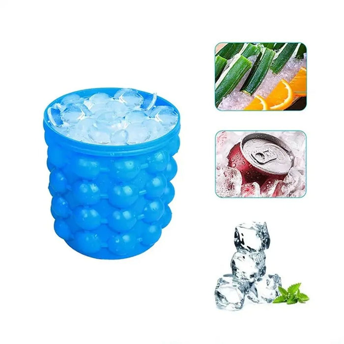 ChillFlex Ice Bucket – Silicone Drink Bucket