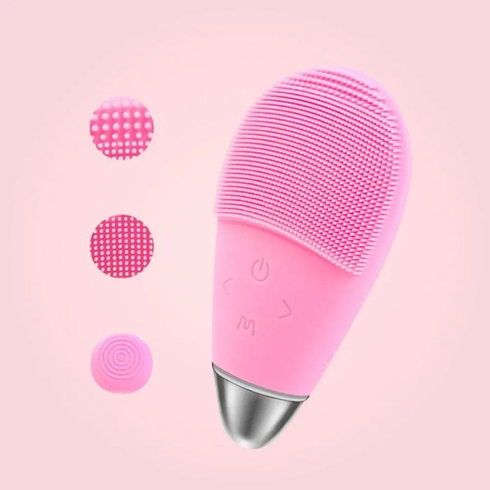 Electric facial cleansing brush 5 modes vibration massage