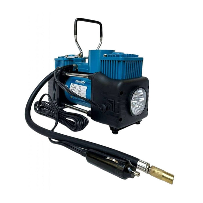 Mini Air Compressor 12V 2 Cylinders 150PSI