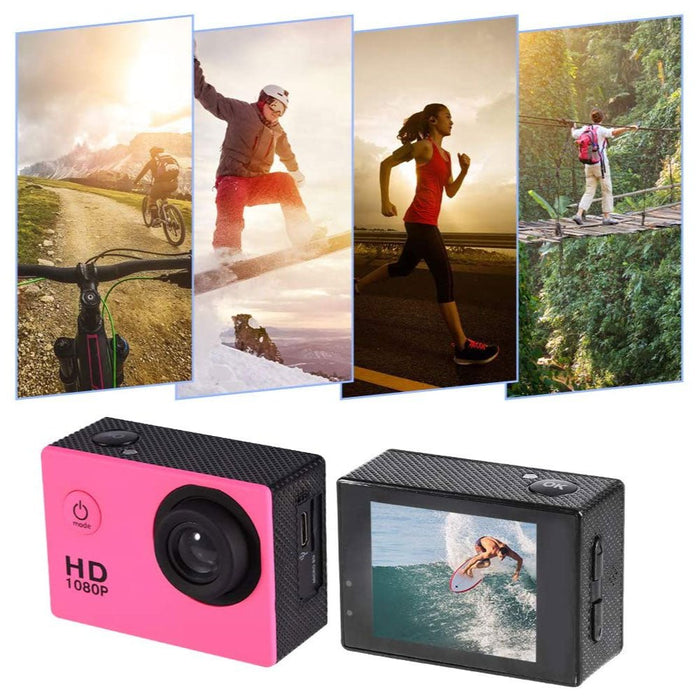 Sport Cam HD with built-in screen 