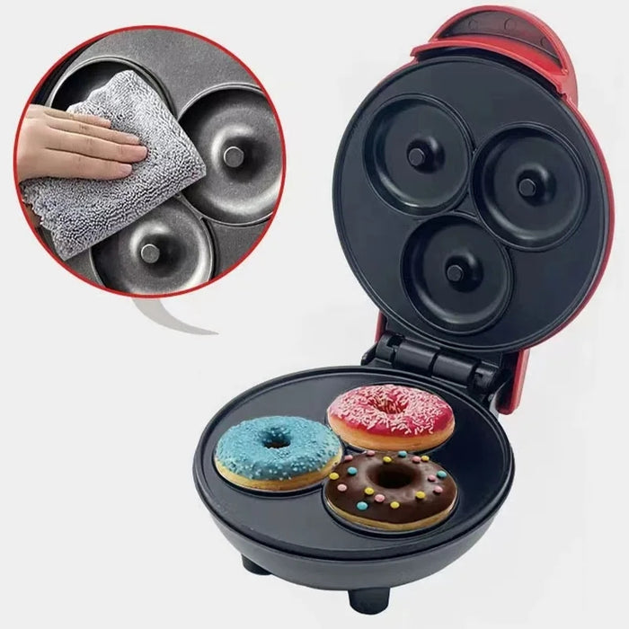 Three Mini Donut Machine