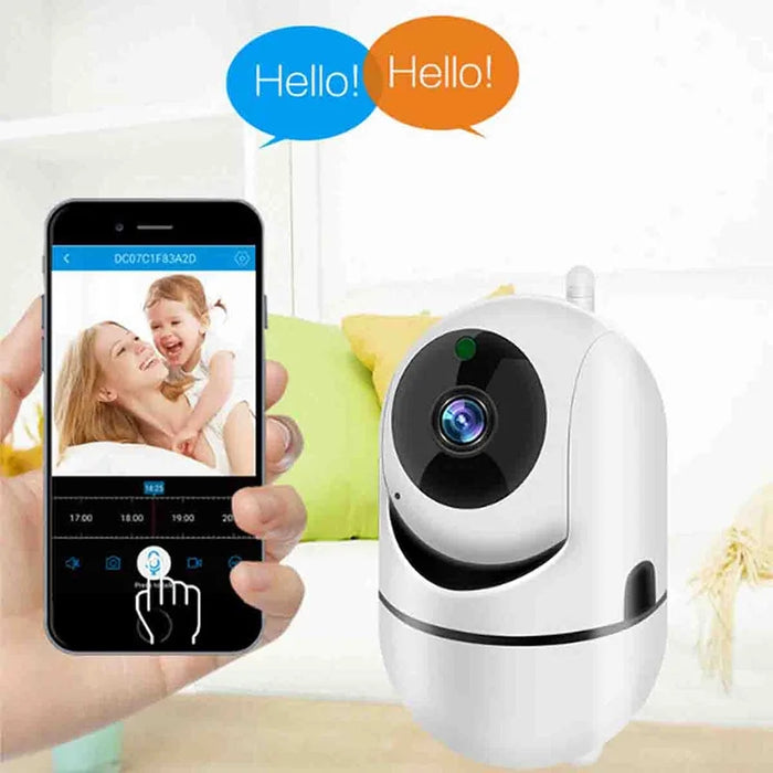 1080p HD Wireless Camera with Night Vision and Two-Way Audio