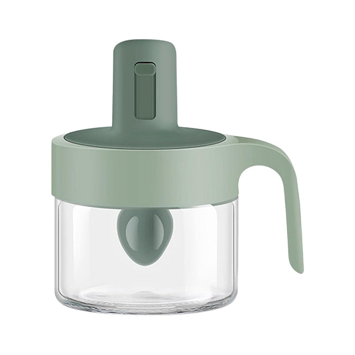 Barattolo Contenitore Ermetico con Cucchiaino Integrato