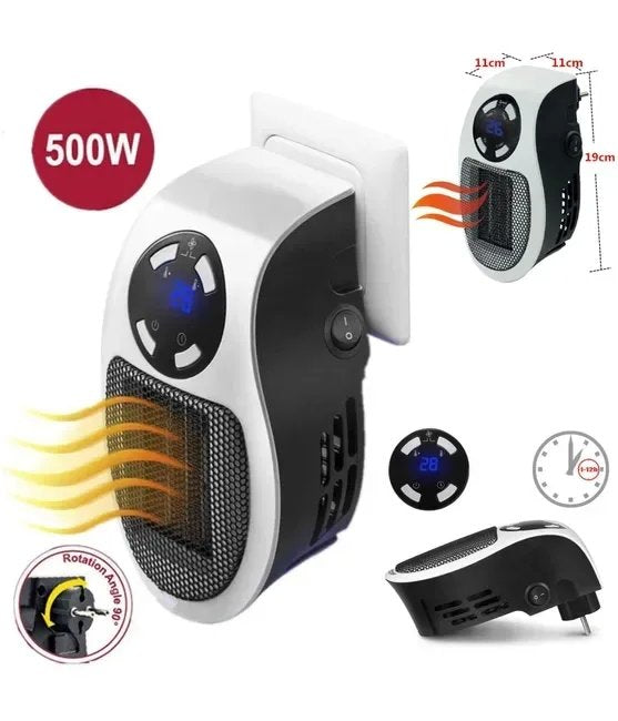 Warmy, Mini riscaldatore elettrico 500W