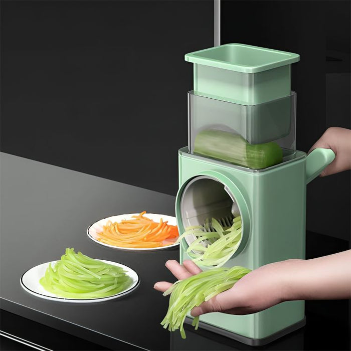 GraterPro Roller, Multifunctional Manual Grater for Vegetables and Potatoes