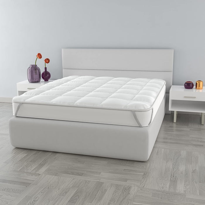 Fleuurs PurySleep® — Topper Antiacaro Traspirante Antiodore e Anallergico 300gr Made in Italy