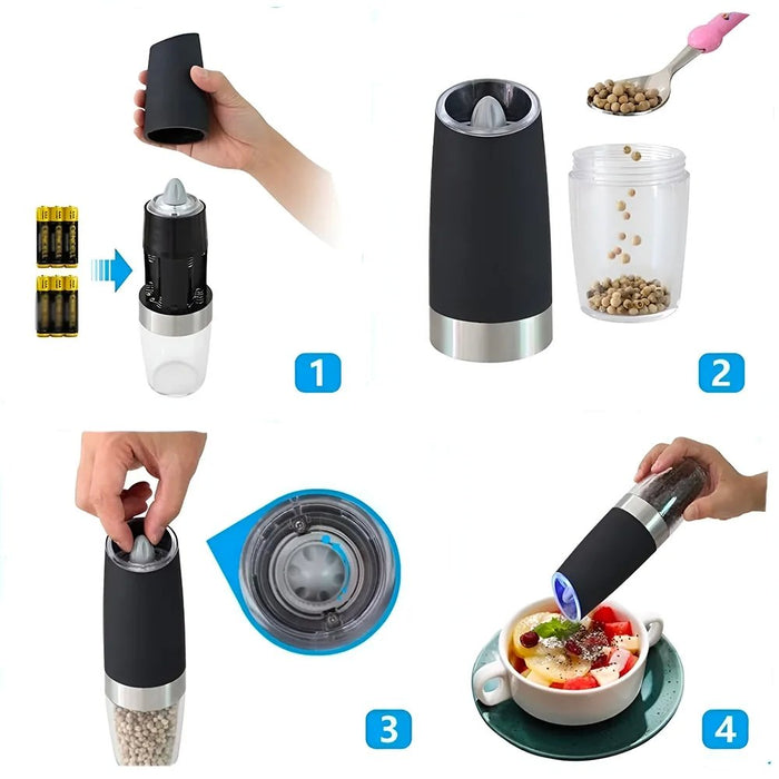 Spice Glide Electric Salt and Pepper Grinder