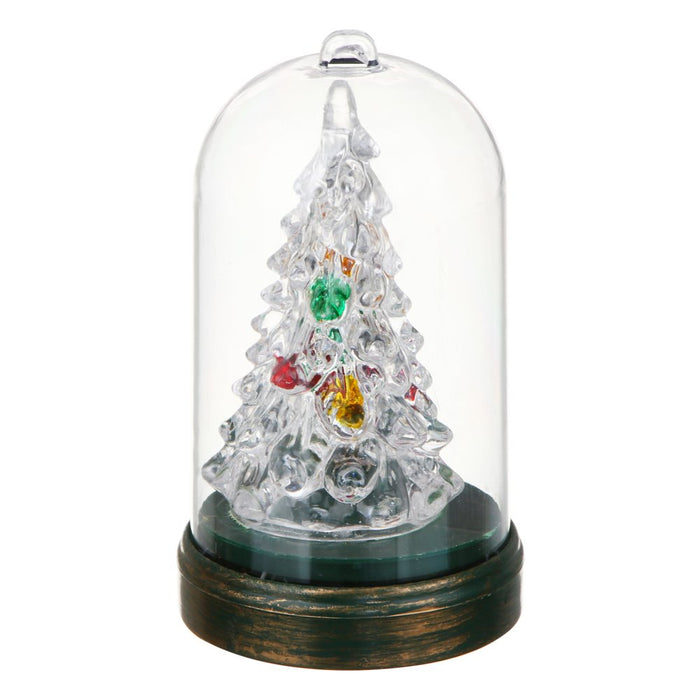 Mini Christmas Tree Bell with LED Lights