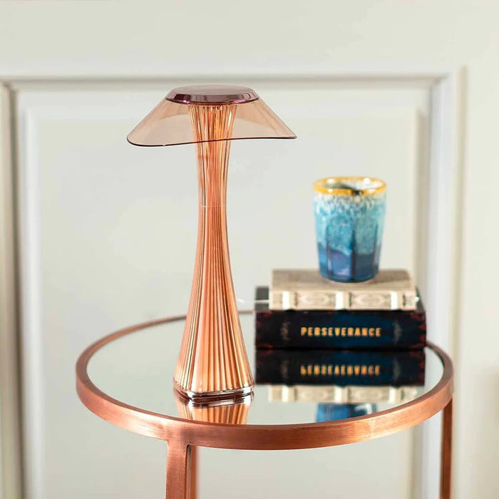 Space Lamp, modern copper table lamp