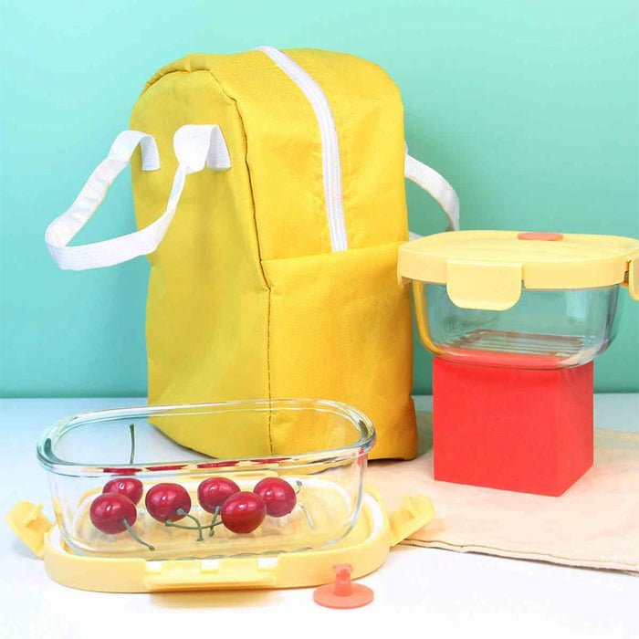 Comate, Glass Fresh-Keeping Container Set with Bag