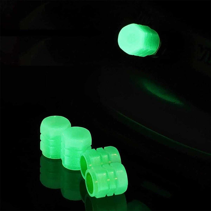 Fluorescent Tire Valve Caps