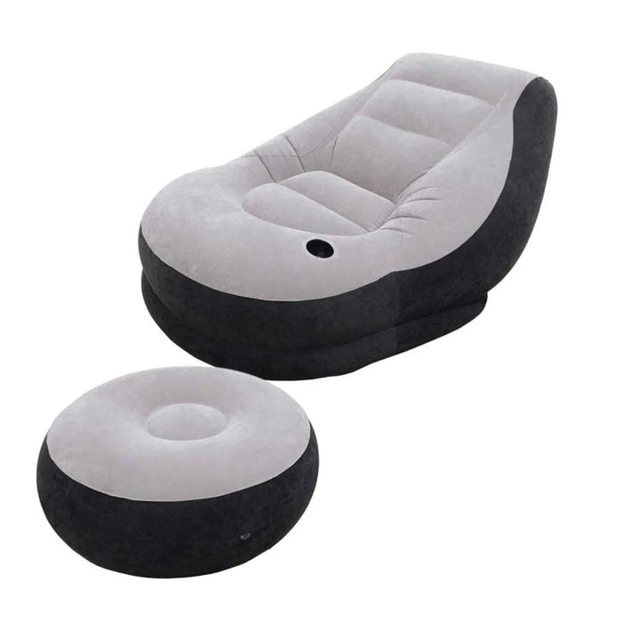 Avenli Deluxe Inflatable Chair with Footrest