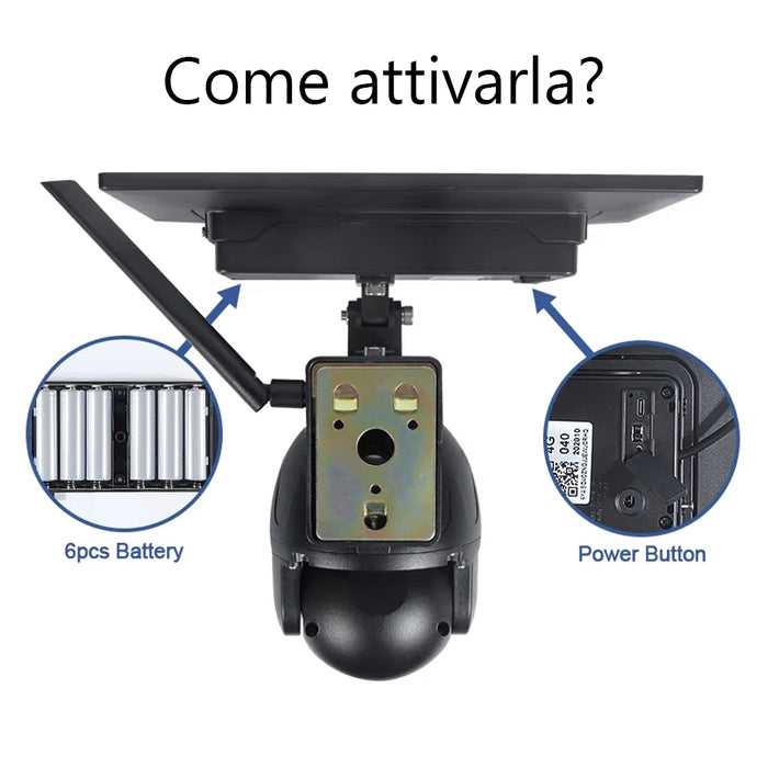 Outdoor Wireless Solar Camera