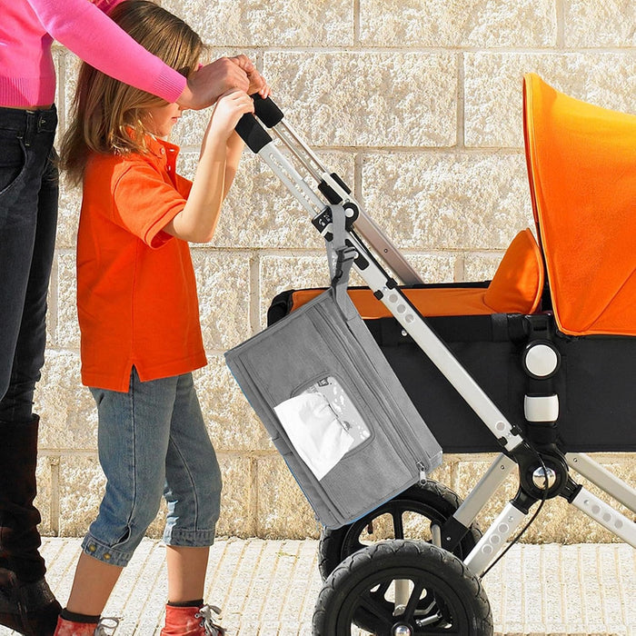 Fasciatoio Portatile da Viaggio Impermeabile e Pieghevole con Tasche