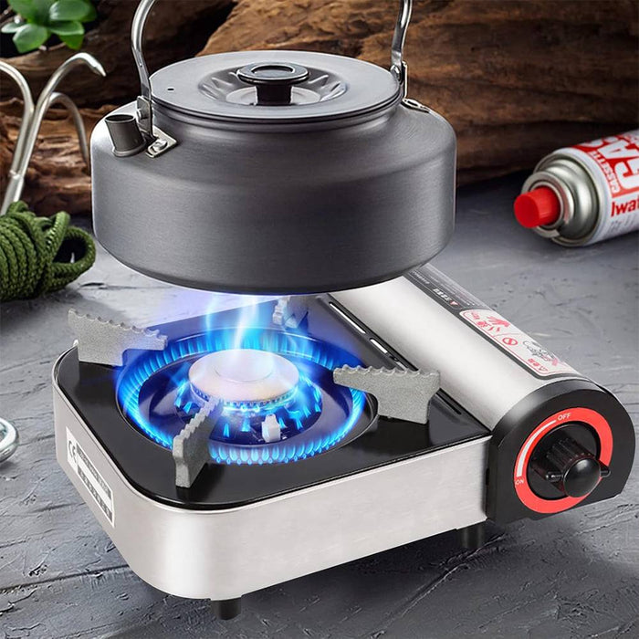 Gas Stove with Windproof Grill