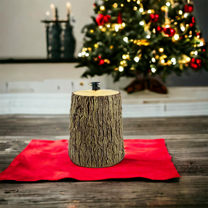 Artificial Christmas Tree Stand Trunk Base Wooden