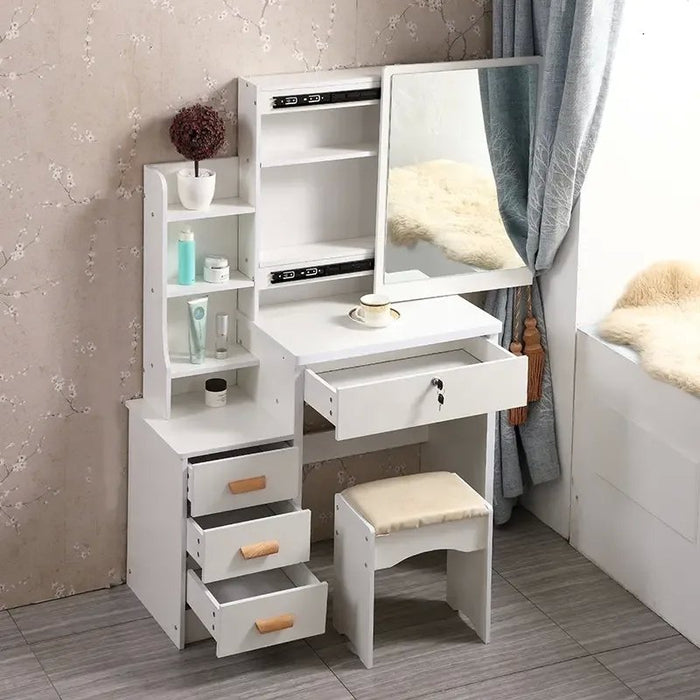 Glam Dresser Luxury Dressing Table and 4 Drawers